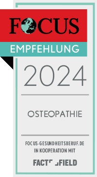 Focus Empfehlung 2024 Osteopathie